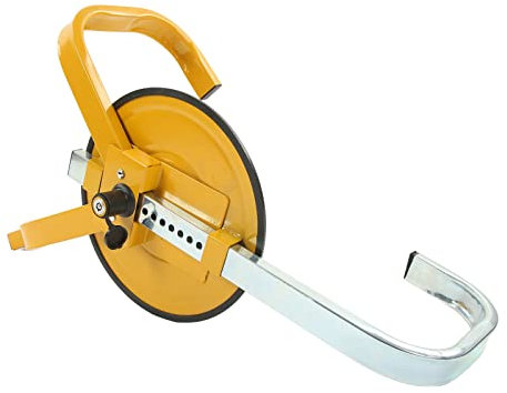 Ejoyous Radkralle Immobiliser Parkkralle Reifenkralle Diebstahlsicherung Wegfahrsperre Auto PKW universell passend für PKW, Wohnmobil, LKW, Anhänger, SUV