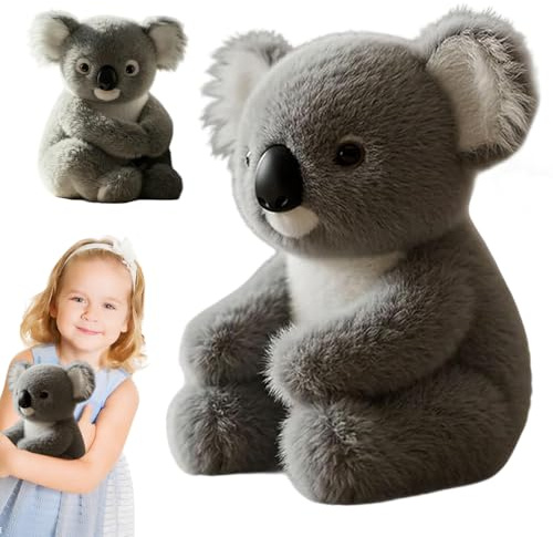 Koala Plush Toy, Koaly Umarmung Plüsch, Koala Stofftier Plüschtier, Koala Bär Plüschtier, Soft Koala Plush, koaly Kuscheltier für emotionalen Trost, Für Kinder Erwachsene Schlafen Reise Geburtstag