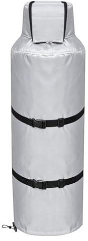 -Tank Winterabdeckung - Isolierte Aufbewahrung Für 45kg Gas-Van - Gefrierschutz Abdeckung Für gasflasche - Für Outdoor Camping Grillen Industrie Garten Garage Automobil
