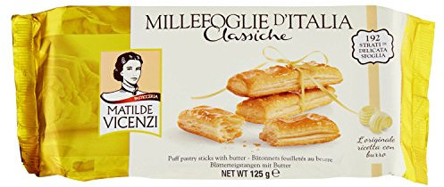 Matilde Vicenzi Pastry Millefoglie D'Italia Classiche, 125g