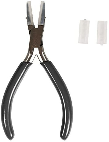 Rayher Flachzange mit Kunststoffbacken, 14 cm, für Schmuck, Schmuckzange, Bastelzange, 69150000