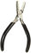 Rayher Flachzange mit Kunststoffbacken, 14 cm, für Schmuck, Schmuckzange, Bastelzange, 69150000