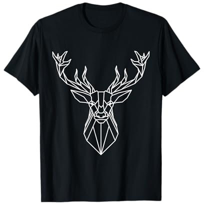 Hirsch Jäger und Sammler Coole Grafik T-Shirt