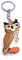 H-Customs Sweet Owl Eule Adler Kautz Vogel Holz Edel Handmade Schlüsselanhänger Anhänger