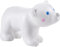 HABA Little Friends Eisbärbaby - Eisbär-Spielfigur für Kinder ab 3 Jahren - Baby-Zootiere für kreatives Rollenspiel - aus robustem Kunststoff - 1305448001
