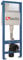 Domino Lavita WC Vorwandelement für Hänge-Toilette inkl. Drückerplatte (RW) Weiss 112-128 cm