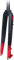 STRTG 26/27.5/29 Pouces Fourche Rigide De Vélo VTT Tout Carbone, Fourche De Vélo Ultralégère 28,6 Mm Frein À Disque À Tube Droit sans Filetage 9 Mm À Dégagement Rapide B,26 Pouces