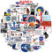 50Pcs Space Explorer NASA Stickers Water Bottles Laptop Phone Skateboard Car Computer Astronaut Spaceman Universe Planet Stickers Vinyl Waterproof Aesthetic Stickers Pack for Teens Kids Adults