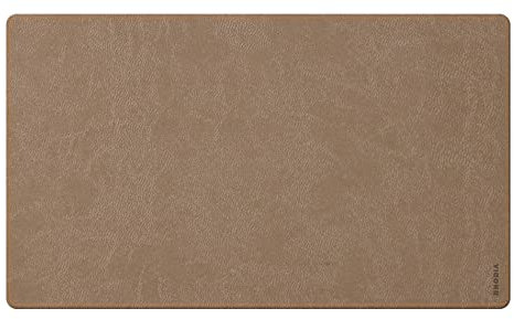 Rhodia 194313C - Schreibunterlage Rhodiarama 90x43 cm, flexibel, aus Kunstleder, ideal für Home Office, 1 Stück, Maulwurfsbraun