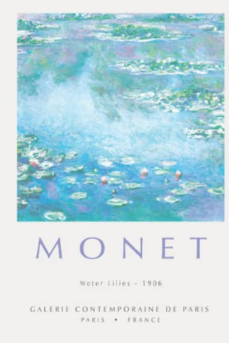 Monet Lilies Notebook