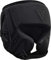 RDX Boxen Kopfbedeckung Sparring Grappling Maya Hide Leder Kopfbedeckung für MMA Muay Thai Kickboxen Training, mehrlagige Polsterung, Taekwondo Martial Arts BJJ Wrestling Karate, Schwarz (Matte Black,