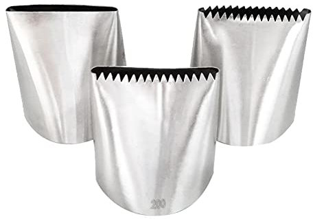 Piping Nozzle 789,Cake Icer Piping Tip,Extra Large Decorating Icing Nozzle,Crumb Coat Icing Tips for Cake Decorating