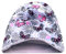Wollhuhn Öko Warme Kuschelige Winter Jungen/Mädchen Winter Long Beanie Mit Fleecefutter Versch. Motive (aus Öko-Stoffen, Bio) 20220666 (Schmetterlinge Grau/Rosa, L)