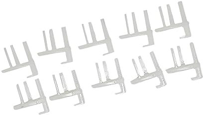 CANJPTON Kompatibel mit Dometic 10(Paar) Endstücke Ersatzteil Rastrollo 2000 Wohnmobil Caravan Boot SP042019Z 10 Links 10 Rechts