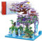 Le Pavillon du Palais de la Lune Architecture Maquette Jeu de Construction, 4574 Pièces Nano Micro Blocs de Construction Non Compatible avec Les Grandes Marques