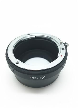 PK-FX-Objektivadapter, for Pentax K PK-Mount-Objektiv for Fujifilm X-Pro1 XA3 XA10 XT2 XT10 FX-Adapter Wechselkamera