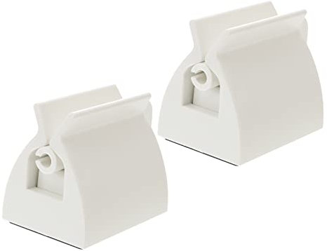 Healvian Clip Di Dentifricio Tubo Di Vernice Spremitore Tubo Spremitore Strumento Tubo Spremitore Dispenser Dentifricio Pusher Dispenser Di Lozione Per Il Viso Tubi Di Dentifricio Vuoti