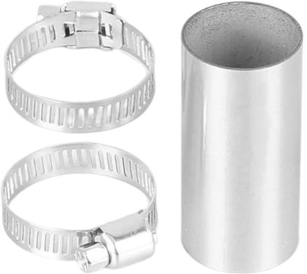 Auspuffschelle, 24mm Rohrverbinder Abgasrohr Standheizung Stumpf, Robustes Passendes Schornstein-Abgasrohr-Zubehör Für Zuhause, Restaurants