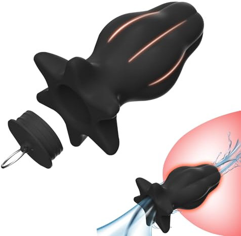 BDSMLOVE Neuer Anal Tunnel Plug für Frauen,Analplug Buttplug Analspielzeuge Anal Expander Spekulum erotisches Plugs Sexspielzeug für die Frau extrem Sex Toyset Damen (M)