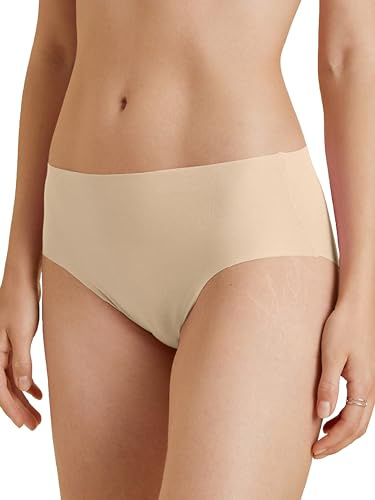 CALIDA Natural Skin Seamless-Midi-Slip Damen | Unterhose, seidig weich, temperaturausgleichend und schnelltrocknend