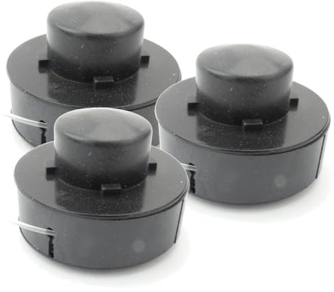 Matrix 3x Ersatzfaden Mähfaden Fadenspule für Rasentrimmer RT350 9m 1,2 mm
