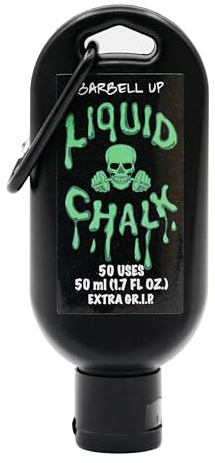 Barbell UP Magnesio Liquido | Tiza Líquida Deportiva - Liquid Chalk, Magnesio Escalada | Tiza Líquida para Gimnasio, Levantamiento de Pesas, Crossfit & Calistenia
