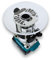 WOOD GRAN JUNKIE TrimFit Pro 6” Round Router Base Plate for Makita RT0701C, XTR01Z- Pre-Drilled, 3/8” Thick Clear Cast Acrylic, Router Base for Woodworking, Made in USA