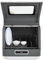Lavastoviglie da tavolo, mini lavastoviglie, autoportante, portatile, con 3 programmi, asciugatura auto, display a LED, mini lavastoviglie per ufficio, campeggio, camper (bianco e grigio)