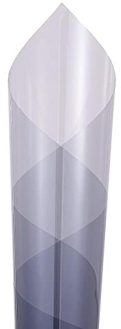 TöNungsfolie Auto 75 cm x 3m 75% hellgraues Auto Windschutztönung vorne Fensterfolien Wärmeisolierung 68% Windschutzscheibe Solartontingfilm(75x300cm)
