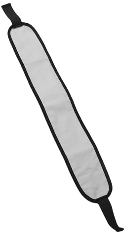 HEMOTON Beinstütze für Rollstuhlfahrer aus Baumwoll Canvas 91cm Atmungsaktiver Wadenstützgurt mit Beinschlaufen für Senioren und Erwachsene bei Laufender Pflege im Innenbereich