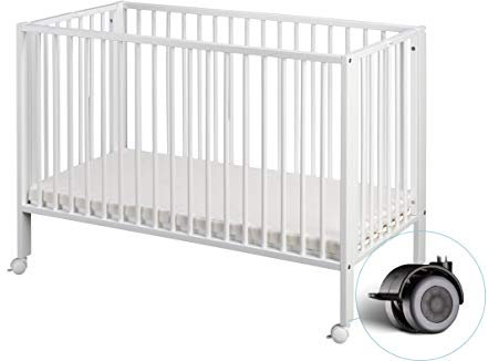 tiSsi ® Reisebett Faltbett Klappbett, weiß