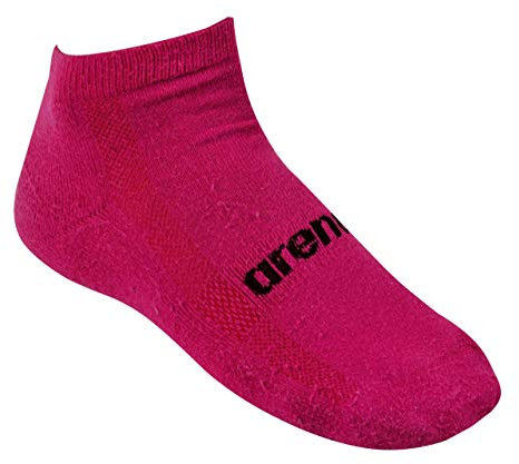 Arena Basic Ankle 2 Pack Trainingssocken Unisex - Erwachsene, Fuchsie, L