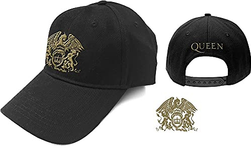 Cappello (Unisex-U) Gold Classic Crest (Nero)