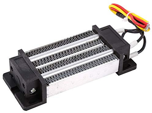 Tyenaza General Electric, 200W Calentador PTC, DC 12V Termostato Cerámico Aislado Eléctrico Calentador de Elemento Calefactor PTC de alto Rendimiento