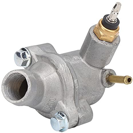 Wasserpumpen-Thermostat-Baugruppe Aluminiumlegierung Wasserpumpen-Thermostatgehäuse-Baugruppe Ersatz für 250cc CF250 CN250 Roller Moped ATV Quad