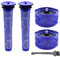 KENSHIRE 2 filtros de aspiradora V6 Post filtro 2 piezas V6 kit de prefiltro compatible para Dyson V6 post filtro Absolute Animal Motorhead piezas repuesto para filtro