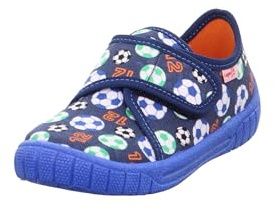 Superfit Jungen BILL Hausschuh, Blau Grün 8050, 38 EU