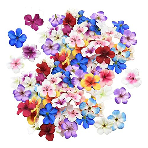 ＣＨＡＭＥＥＮ Künstliche Blüten Orchideen Künstlich Orchideen Blumen Basteln DekoBlumen Bunt 100 Stück