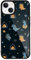 MAYCARI Cute Dinosaur Printed Phone Case for iPhone 14, Hard Back Case with Soft TPU Bumper for Girls Children Women Protective Phone Case for iPhone 14