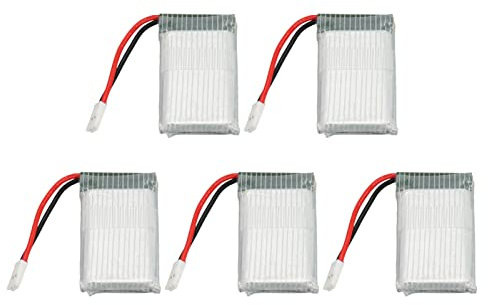 5 Stück 802540 3,7 V 800 MAh Drone Lipo Akku für Syma X5C X5C 1 X5 X5SC X5SW M68 K60 HQ 905 CX30 RC UAV Quadcopter Drone, RC Drone Ersatzakku