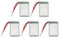 5 Stück 802540 3,7 V 800 MAh Drone Lipo Akku für Syma X5C X5C 1 X5 X5SC X5SW M68 K60 HQ 905 CX30 RC UAV Quadcopter Drone, RC Drone Ersatzakku