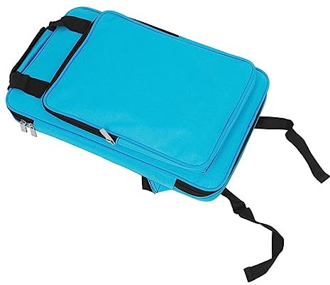 TOPPERFUN tragbare Drumstick Tasche, 45,5 x 28,0 x 4,0cm Drum-Kit-Drumstick-Tasche, verdickte aus Oxford Stoff, Drum-Zubehörbox, tragbarer und er Rucksack