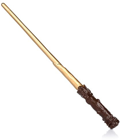 KarneLux Baguette magique pour enfants - Accessoire de costume pour magiciens, apprentis sorciers et sorcières - Pour carnaval, cosplay et fêtes - 29 cm