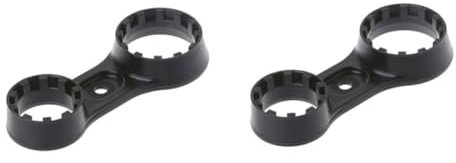 Yardwe 2pcs Front Fork Repair Wrench Bike Front Fork Cork Fishing Reel Knobs Lock Ring Removal Tool Halkas? Temizleme ? Hub Removal Tool to Disassemble Candle House Lantern Flywheel Patch