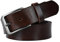 CALIYO Gürtel Herren, Ledergürtel Herren aus Rindsleder Belt Men Metall Retro Jeansgürtel, 3.8cm Breit Länge kürzbar Herrengürtel