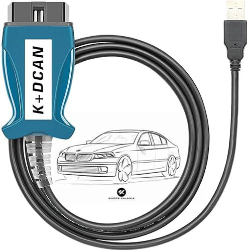 Cavo Diagnostico OBD2 Kdcan, OBD E-Series Auto a Benzina Diag Interface-E60 E61 E70 E81 E83 E87 E90, E1, E92, E93 e R56