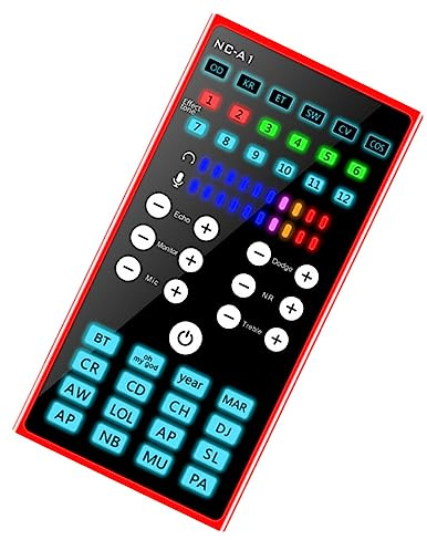 QUMIIRITY 1stück Universelle Mobile Soundkarte Mit Effizientem Geräuschreduzierungssystem Für Live- Und Unterhaltung Kompatibel Mit Computer Und Smartphone