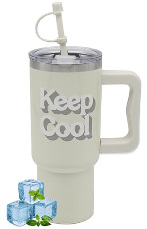 Lesser & Pavey Keep Cool Drinks Cup 700ml for Hot & Cold Drinks | Durable Coffee Cups for Home & Office | Comfortable & Easy-to-Hold Coffee Mugs for Beverages & Daily Use