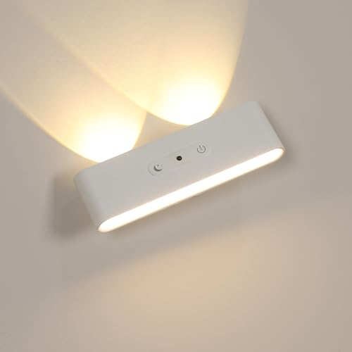Comely - Wiederaufladbare LED-Nachtlampe (3600mAh Akku), dimmbarer Farbtemperatur 3000K-6500K, Touch/IR-Fernbedienung, magnetisch montierbar. Ideal für Kinderzimmer, Flur, Schlafzimmer, Treppen