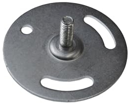50mm Curtain Bracket Back Plate, for Cup and Recess Brackets